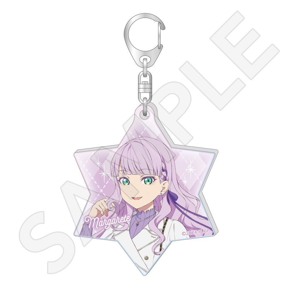 オーロラアクリルキーホルダー / ウィーン・マルガレーテ ホワイトポンチョver.