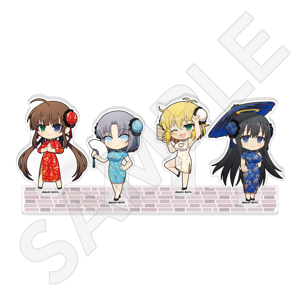 ちびキャラアクリルジオラマ