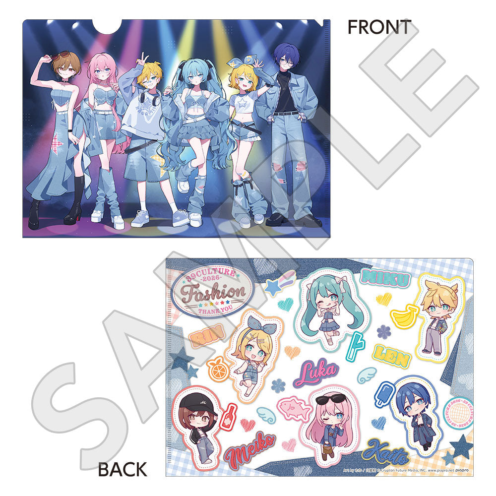 39Culture 2026 FASHION クリアファイル| アニメ グッズ 通販