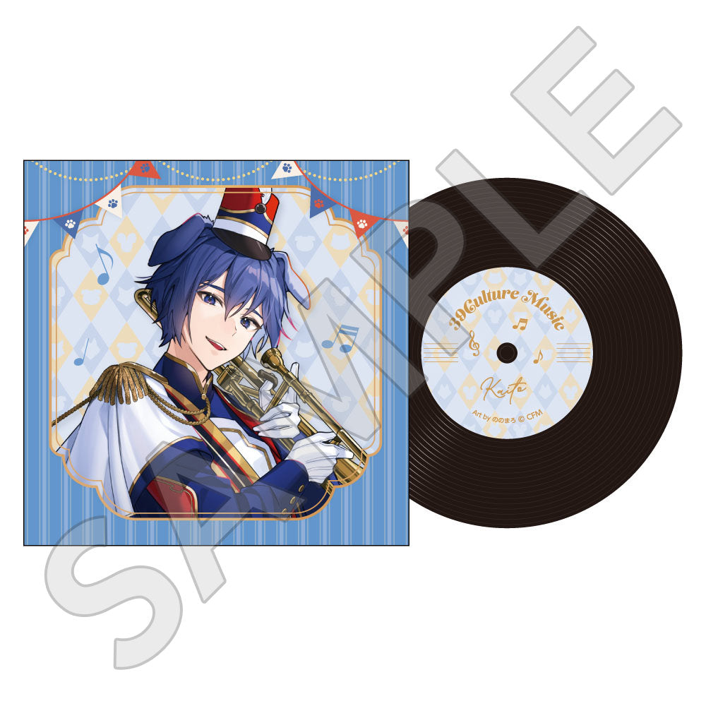 MUSIC レコード風コースター / KAITO