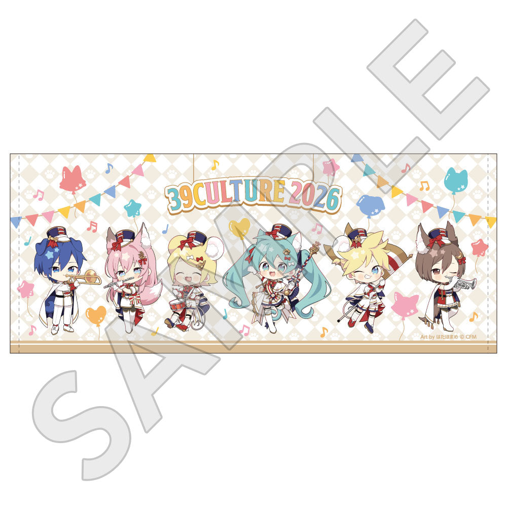 MUSIC フェイスタオル