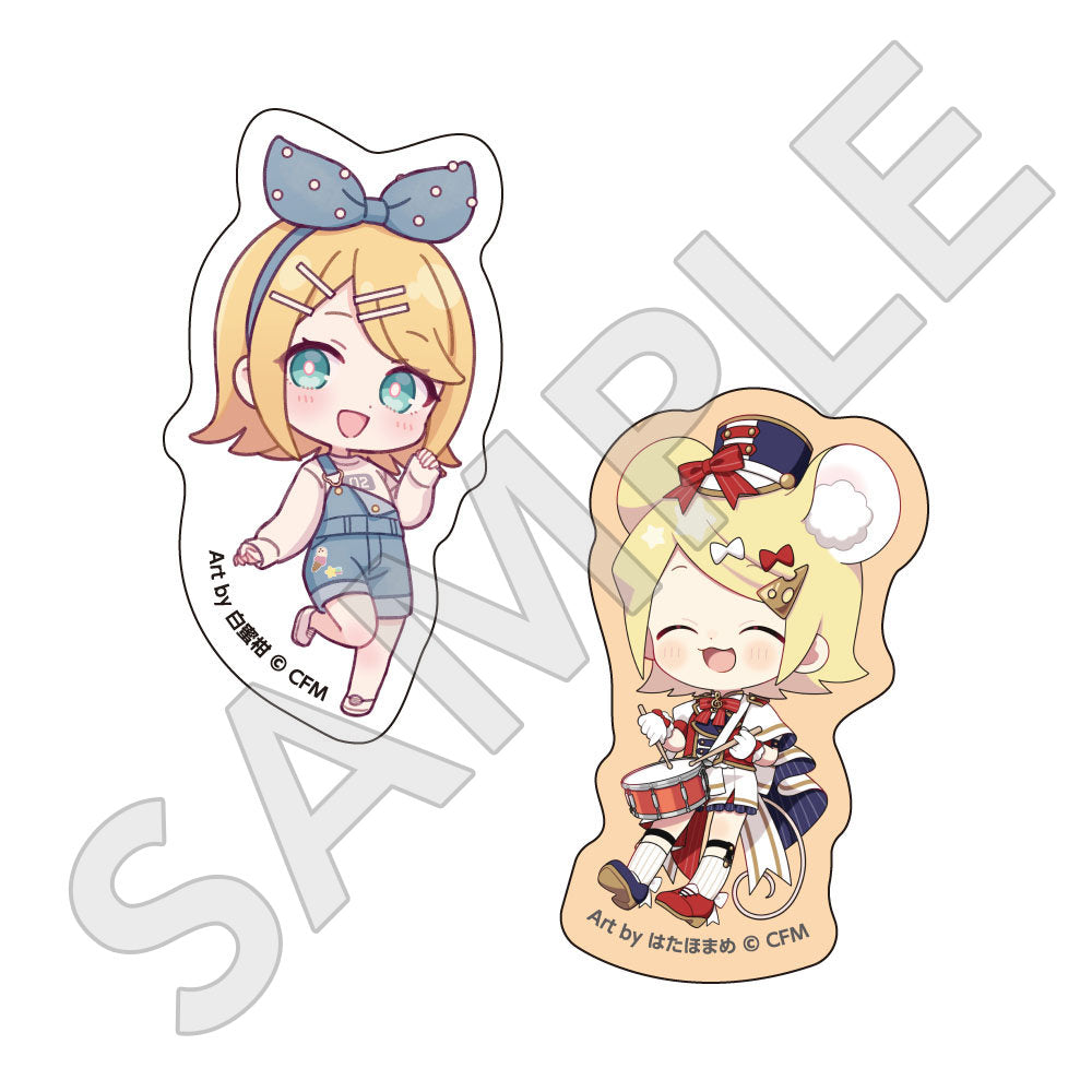 ステッカー2枚セット / 鏡音リン