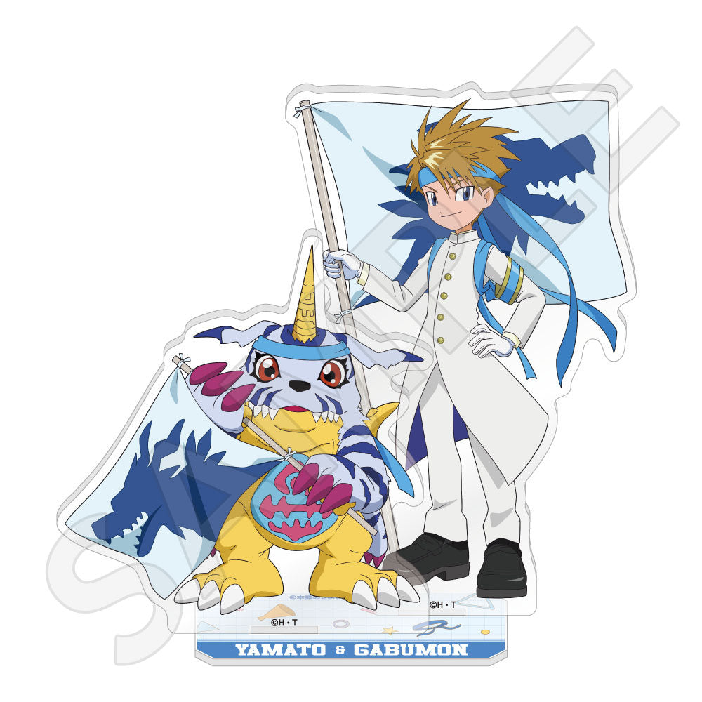 ペアアクリルスタンド / 石田ヤマト&ガブモン