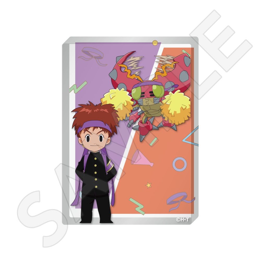 アクリルブロック / 泉光子郎&テントモン