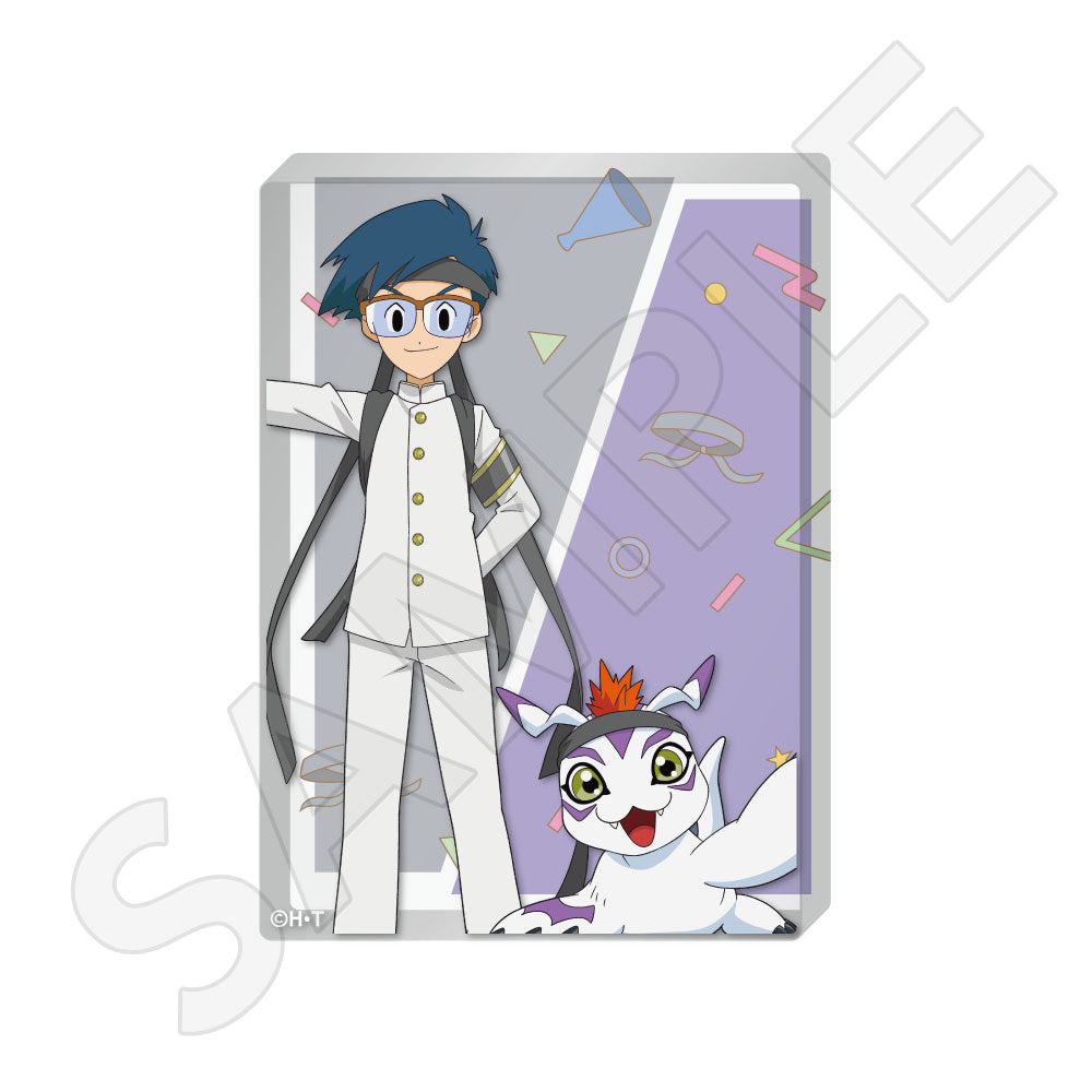 アクリルブロック / 城戸丈&ゴマモン