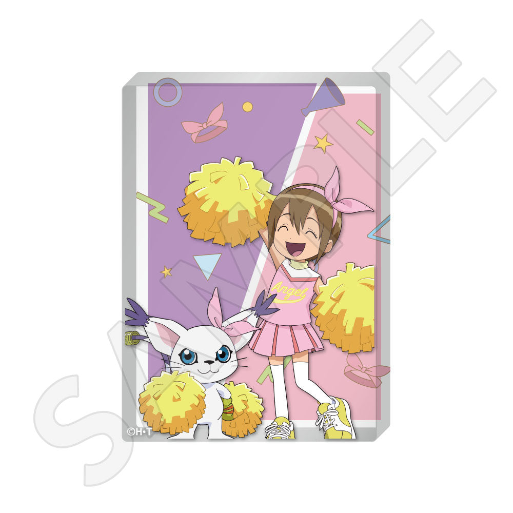 アクリルブロック / 八神ヒカリ&テイルモン