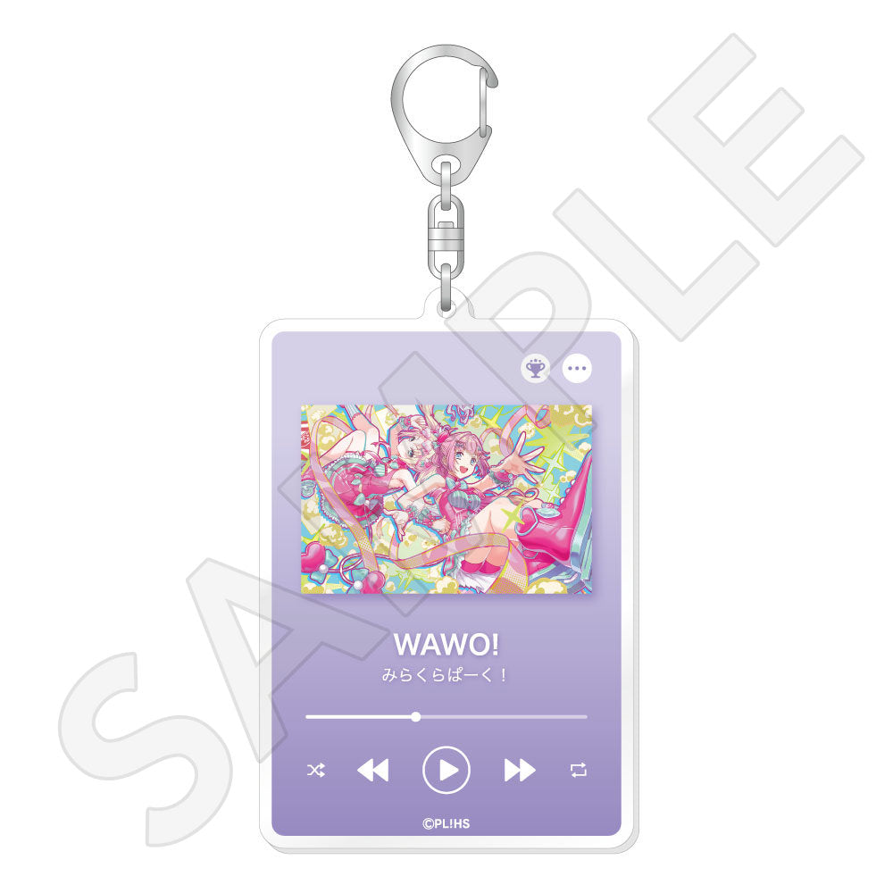 音楽プレイヤー風BIGアクリルキーホルダー/安養寺 姫芽
