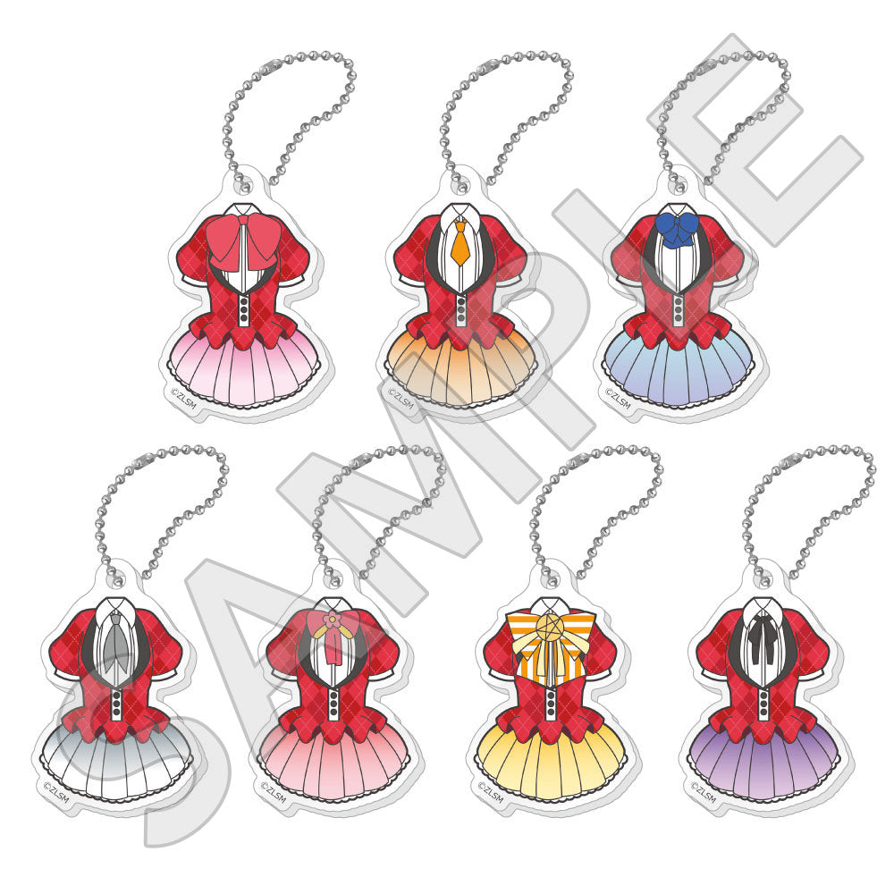 トレーディング衣装風アクリルチャーム