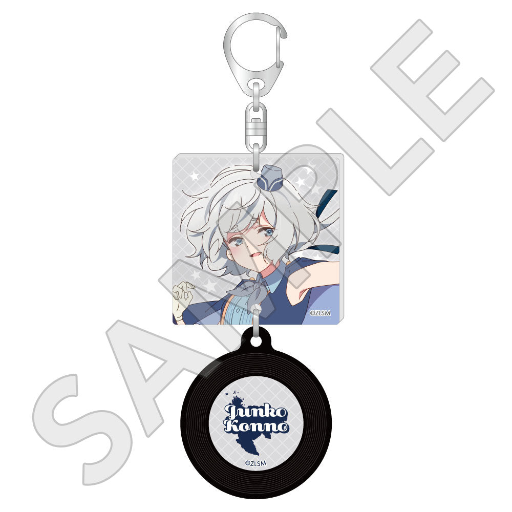 レコード風キーホルダー / 紺野 純子