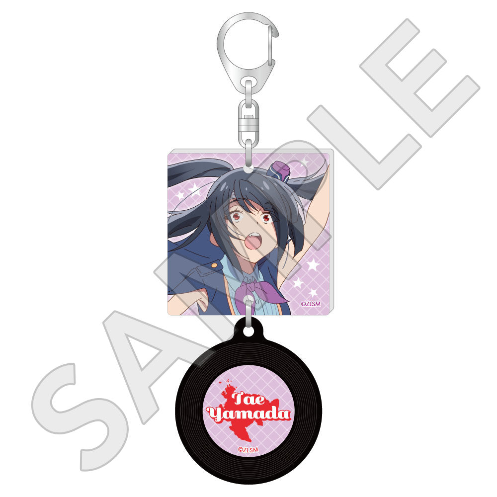 ゾンビランドサガ レコード風キーホルダー / 山田 たえ