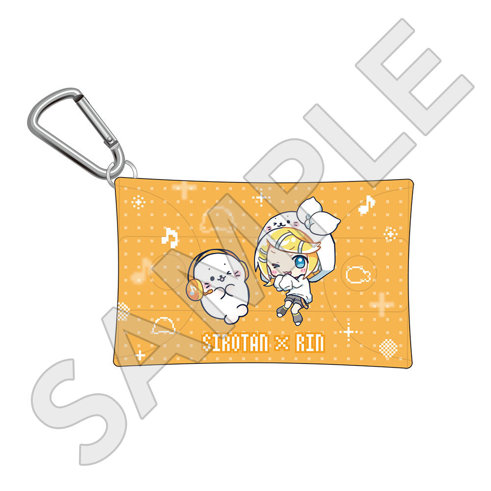 カラビナ付きクリアポーチ 鏡音リン