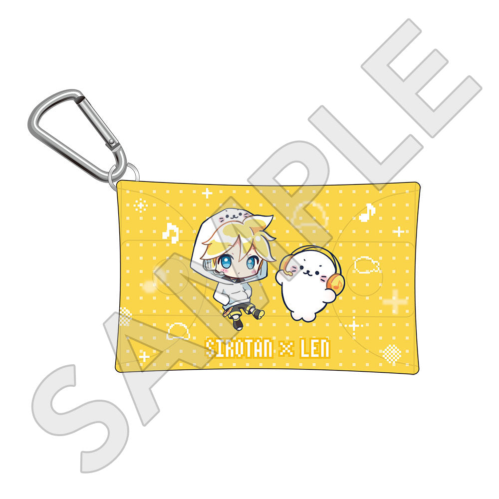 カラビナ付きクリアポーチ 鏡音レン