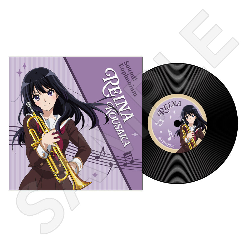 最終楽章 響け！ユーフォニアム』 レコード風コースター / 高坂麗奈