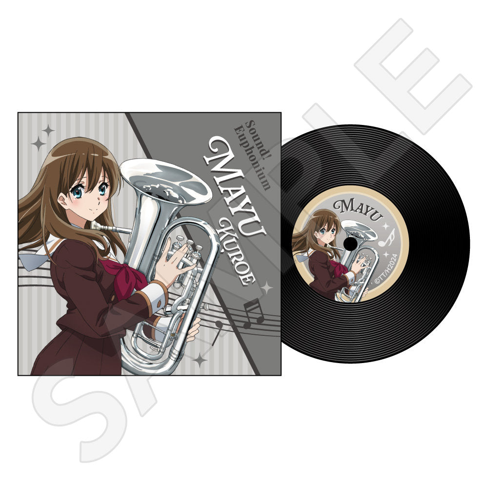 最終楽章 響け！ユーフォニアム』 レコード風コースター / 黒江真由