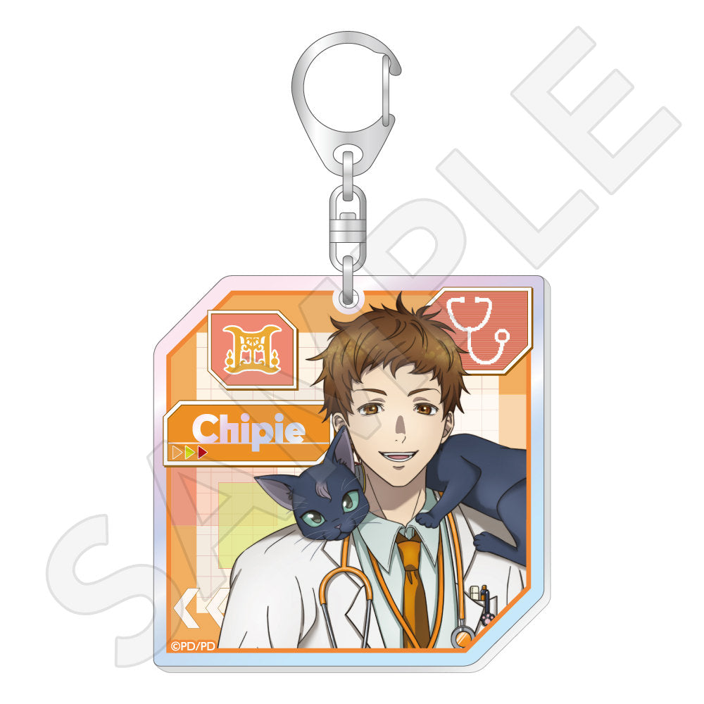 オーロラアクリルキーホルダー / シピ