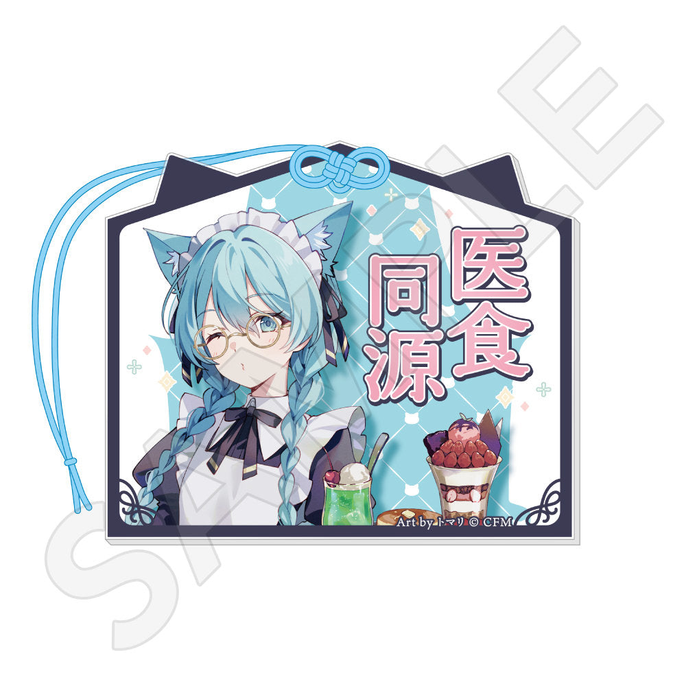 初音ミク 秋葉原フェスティバル2026 アクリル絵馬風ストラップ 猫耳