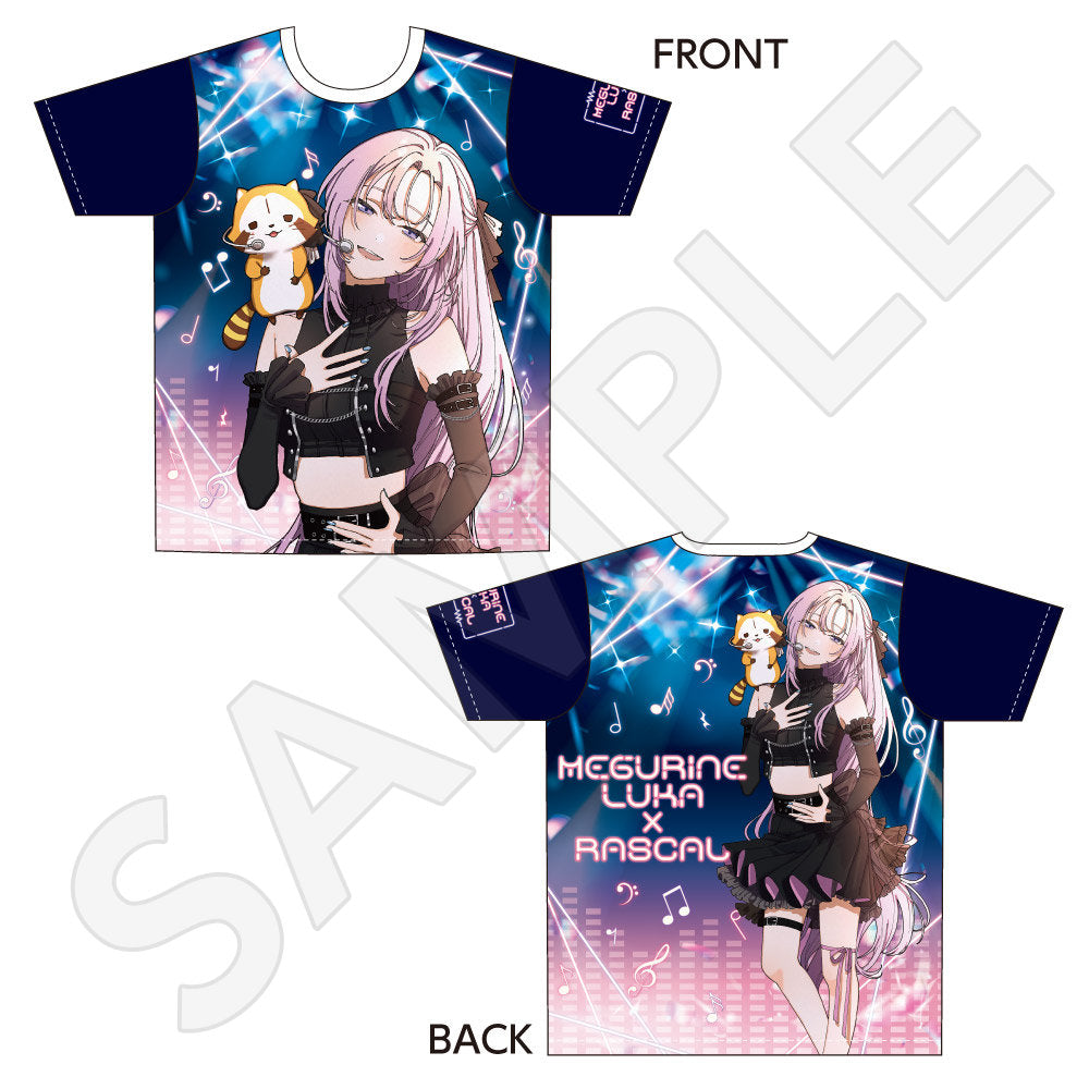 フルグラフィックTシャツ(Mサイズ) / 巡音ルカ