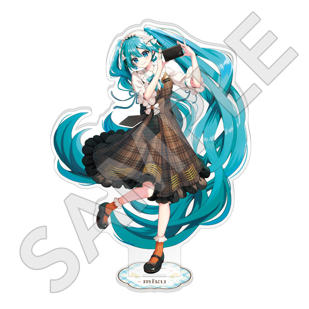 初音ミク×SOLWA アクリルスタンド Art by いらすとがかり