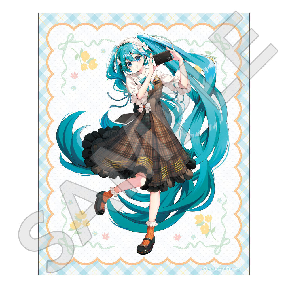 初音ミク×SOLWA キャンバスアート Art by いらすとがかり