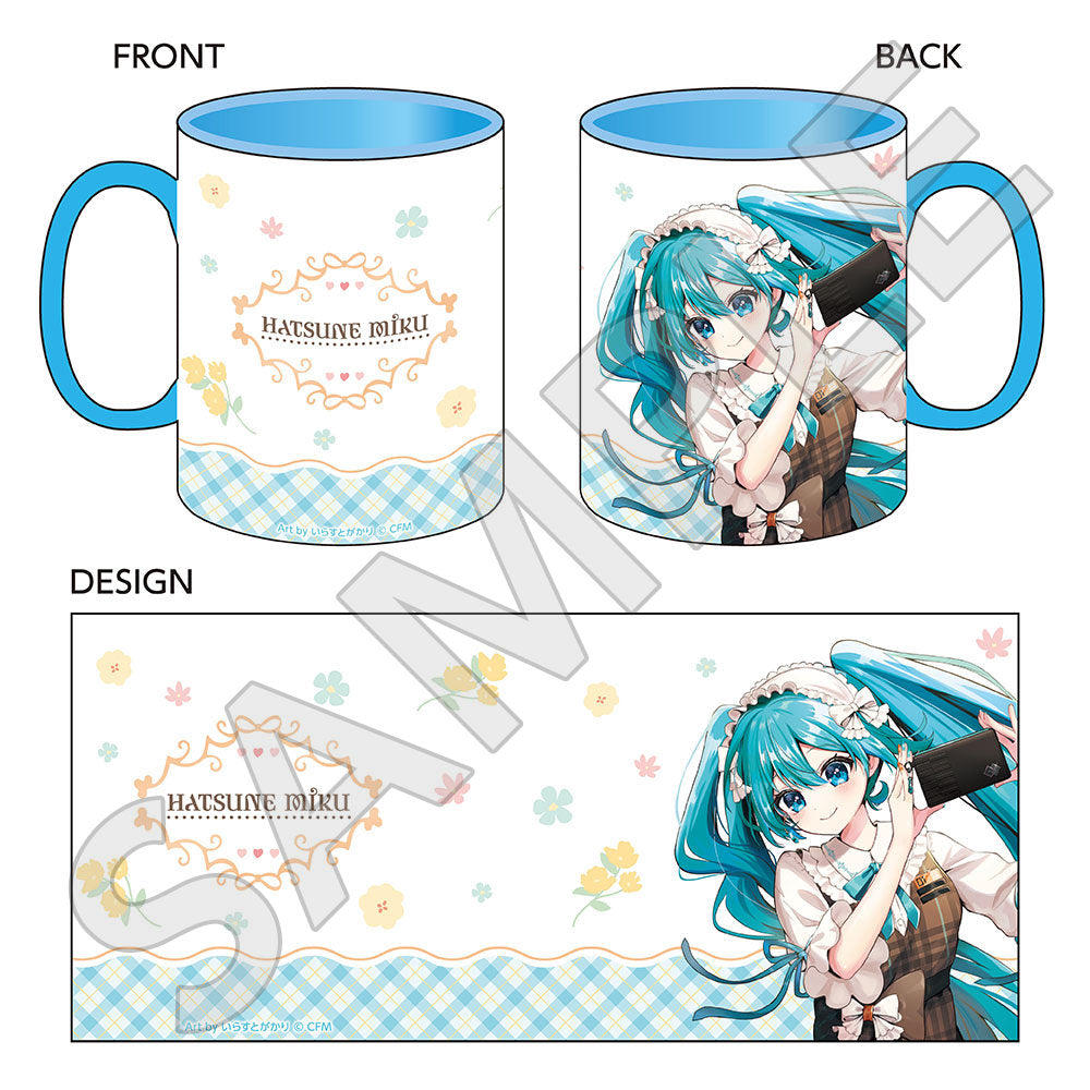 初音ミク×SOLWA マグカップ Art by いらすとがかり