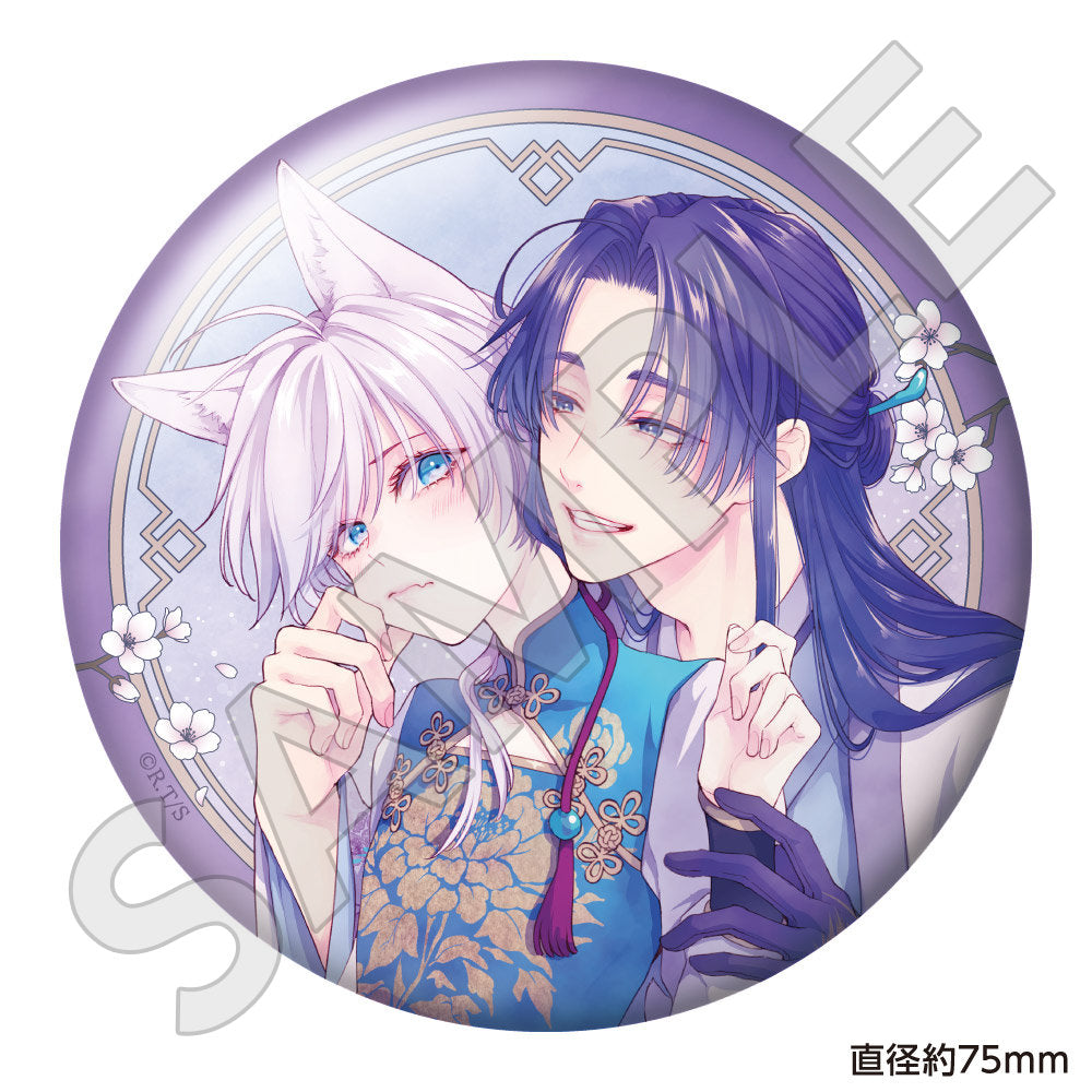 おっきめホログラム缶バッジ / 藍月&天耀