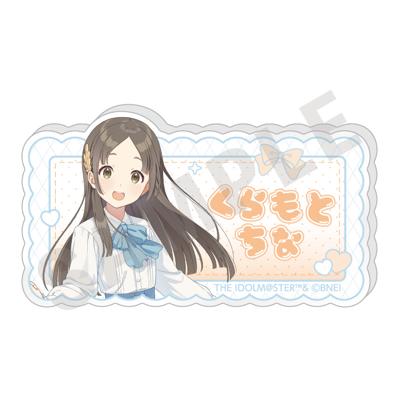 ネームバッジ 倉本 千奈
