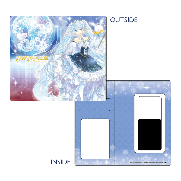 SNOW MIKU2019　スライド式手帳型スマートフォンケース【KEI ver.】