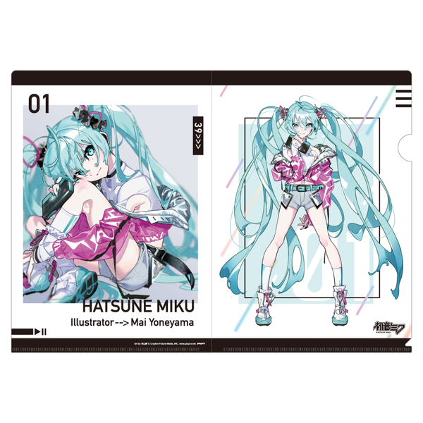 クリアファイル Art by 米山舞