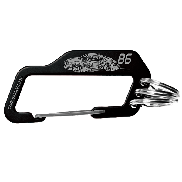 MF GHOST カラビナ付きキーホルダー