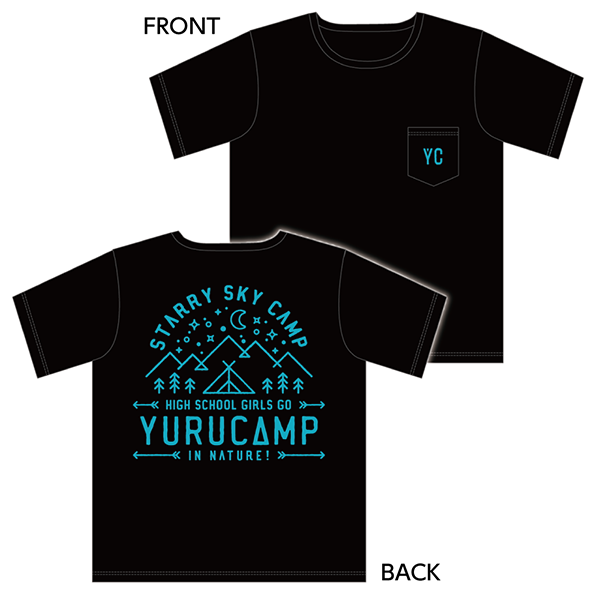 ゆるキャン△ ビックシルエットTシャツ