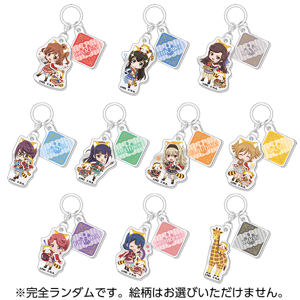 トレーディング大き目メタリック缶バッジ