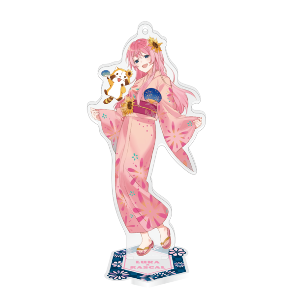 スタンド付きアクリルキーホルダー 【巡音ルカ】