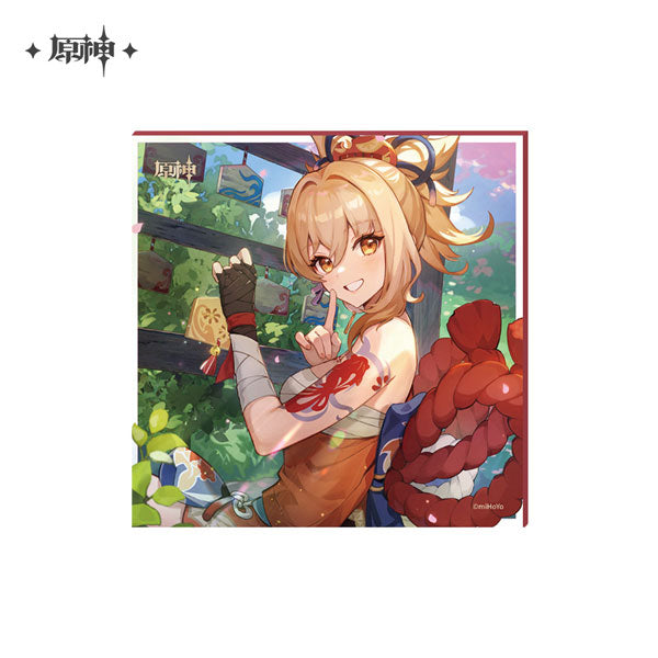 公式正規品　ノエル　絶版　色紙　原神　蛍光虫　記念色紙 原神 「命定の日」 色紙 宵宮(2023)| アニメ グッズ 通販