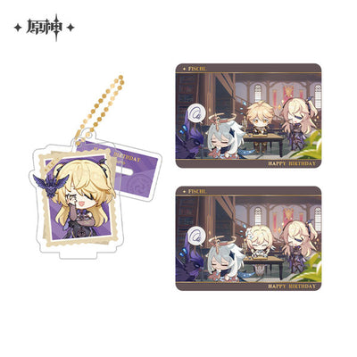 原神 留影叙佳期シリーズ アクリルスタンド&コレクションカードセット フィッシュル