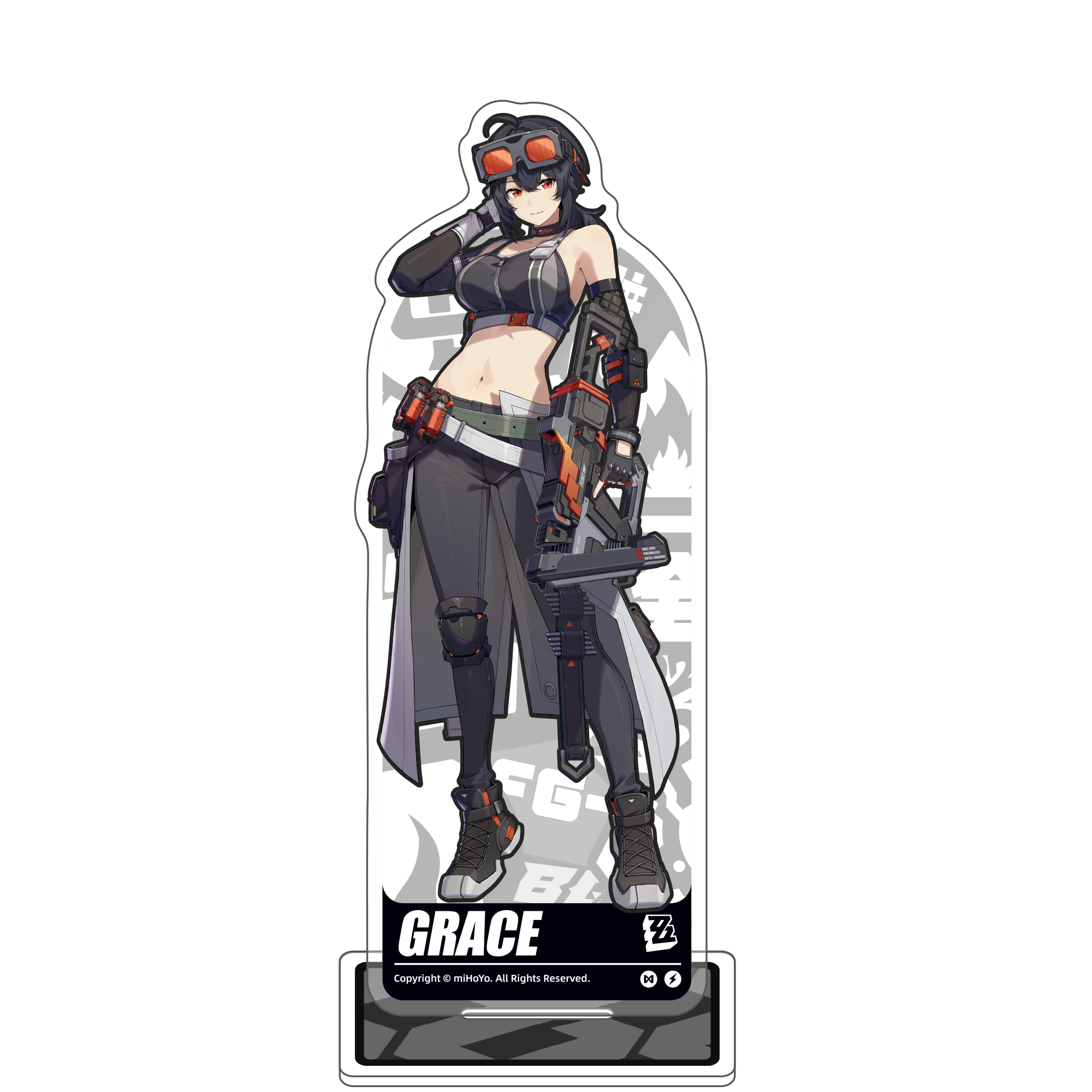 ゼンレスゾーンゼロ 立ち絵シリーズ 白祇重工 アクリルスタンド ゼンレスゾーンゼロ 立ち絵シリーズ 白祇重工 アクリルスタンド