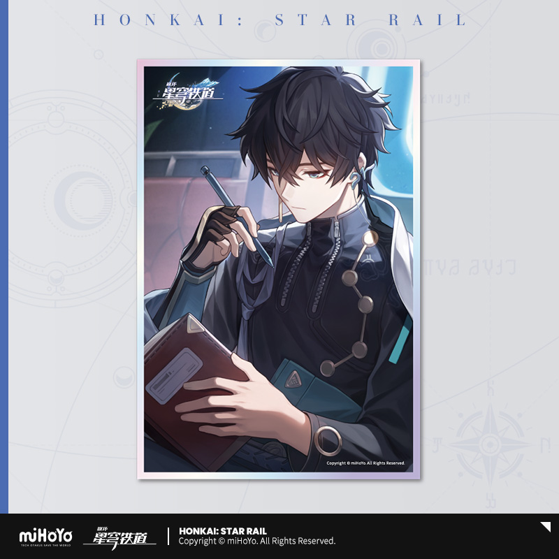 爆買い！ 崩壊：スターレイル 光円錐シリーズ アクリル色紙 沈黙のみ イラスト