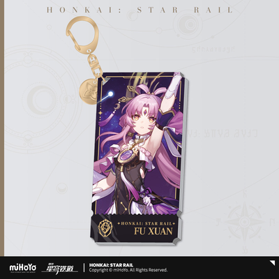 崩壊:スターレイル 立ち絵シリーズ アクリルストラップ 存護運命 符玄