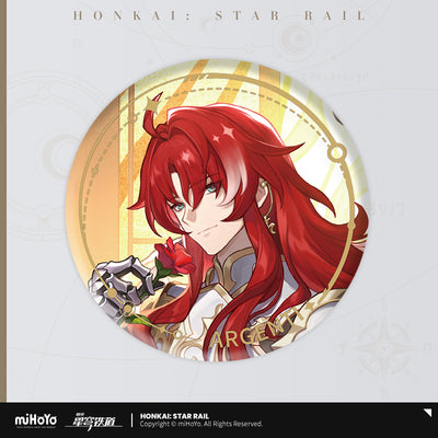 崩壊:スターレイル 立ち絵シリーズ 約75mm缶バッジ 知恵運命 アルジェンティ