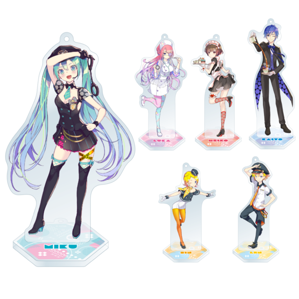 スタンド付きアクリルキーホルダー(COSPLAY)