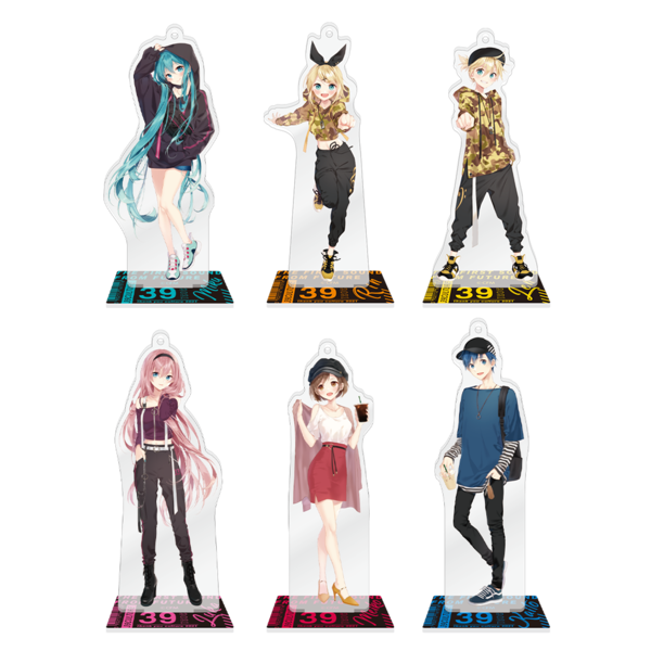 POP スタンド付きアクリルキーホルダー