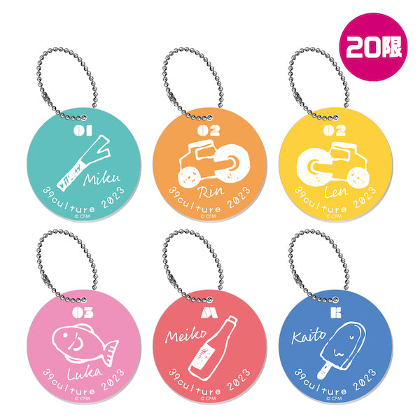 トレーディング アート アクリルキーホルダー