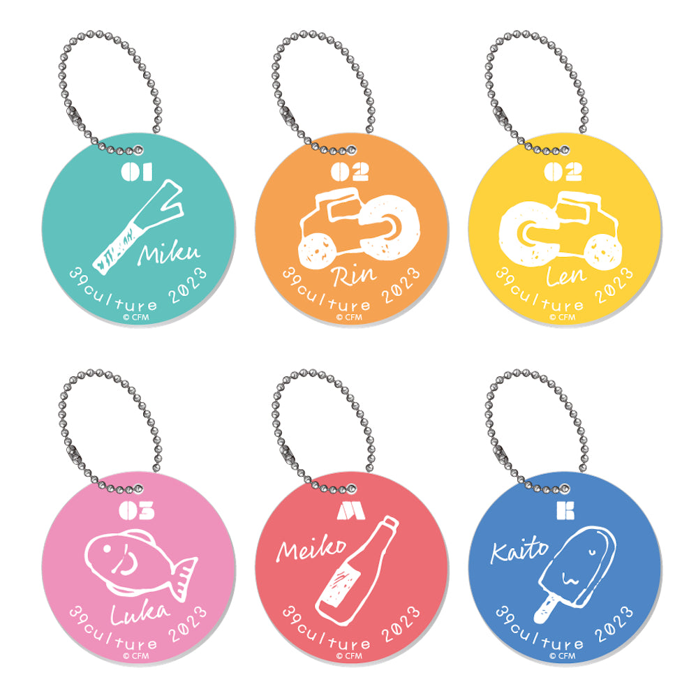 39Culture 2023 トレーディング アート アクリルキーホルダー| アニメ