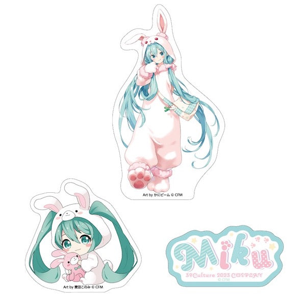 COSPLAY ステッカー3枚セット / 初音ミク