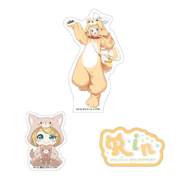 COSPLAY ステッカー3枚セット / 鏡音リン