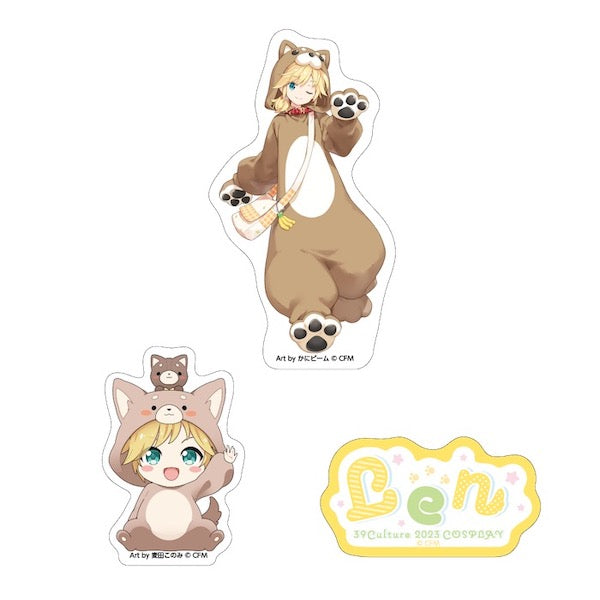 COSPLAY ステッカー3枚セット / 鏡音レン