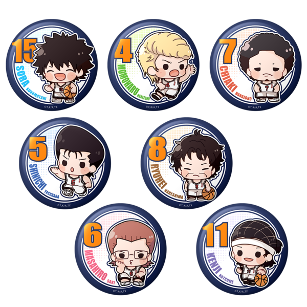 あひるの空 トレーディング缶バッジvol.1