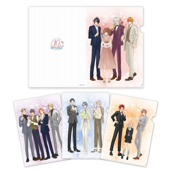BROTHERS CONFLICT 描きおろしクリアファイル4種セット