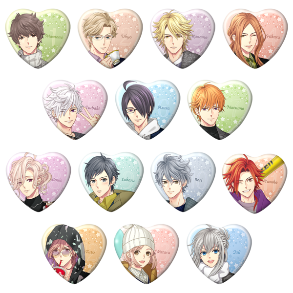 トレーディングハート缶バッジ SpecialTime!ver.(単品)