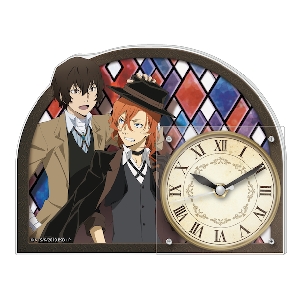 文豪ストレイドッグス アクリルクロック