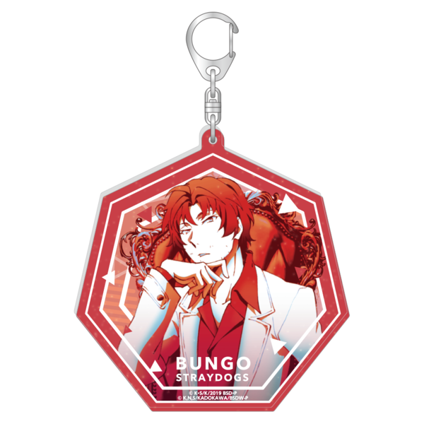 文豪ストレイドッグス ラメ入りBIGアクリルキーホルダー/織田作之助
